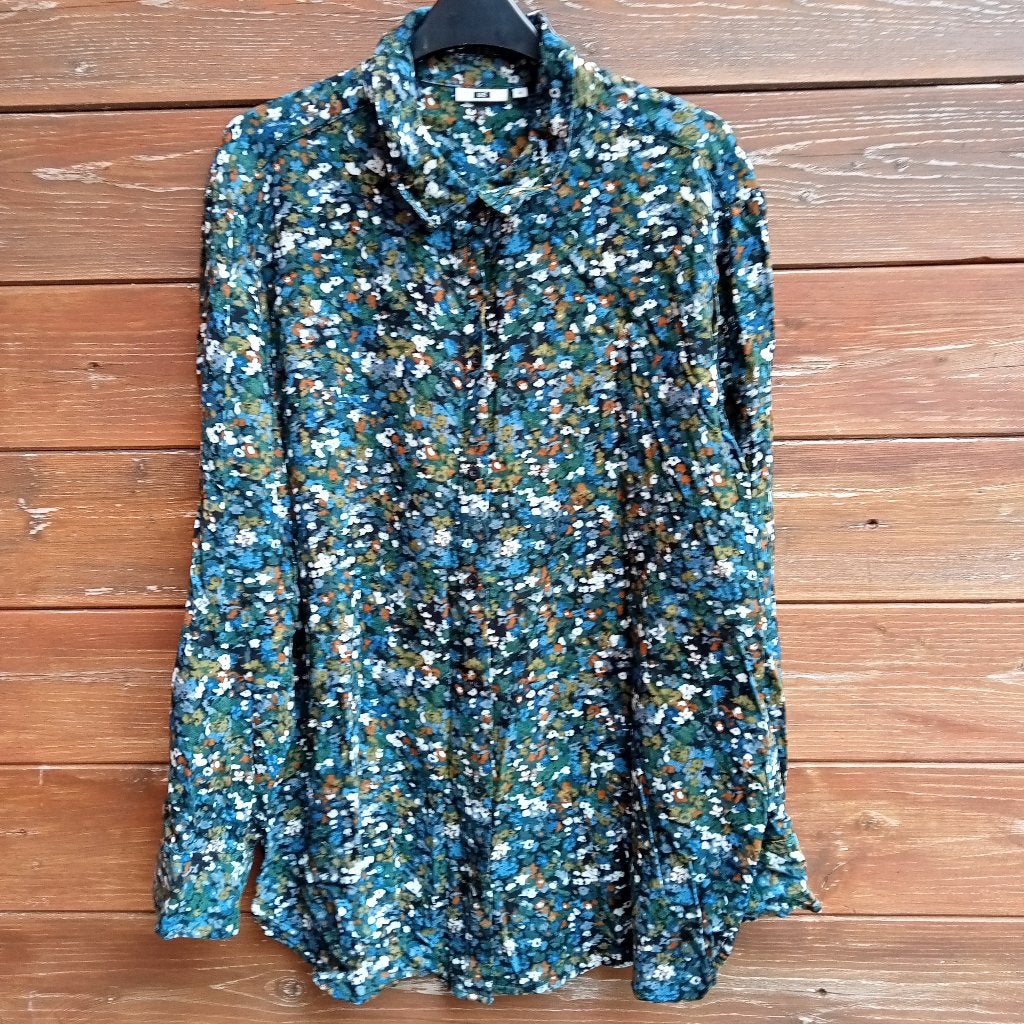 We Fashion gebloemde dames blouse maat XL, WE, Maat 42/44 (L), Zo goed als nieuw, Meerkleurig