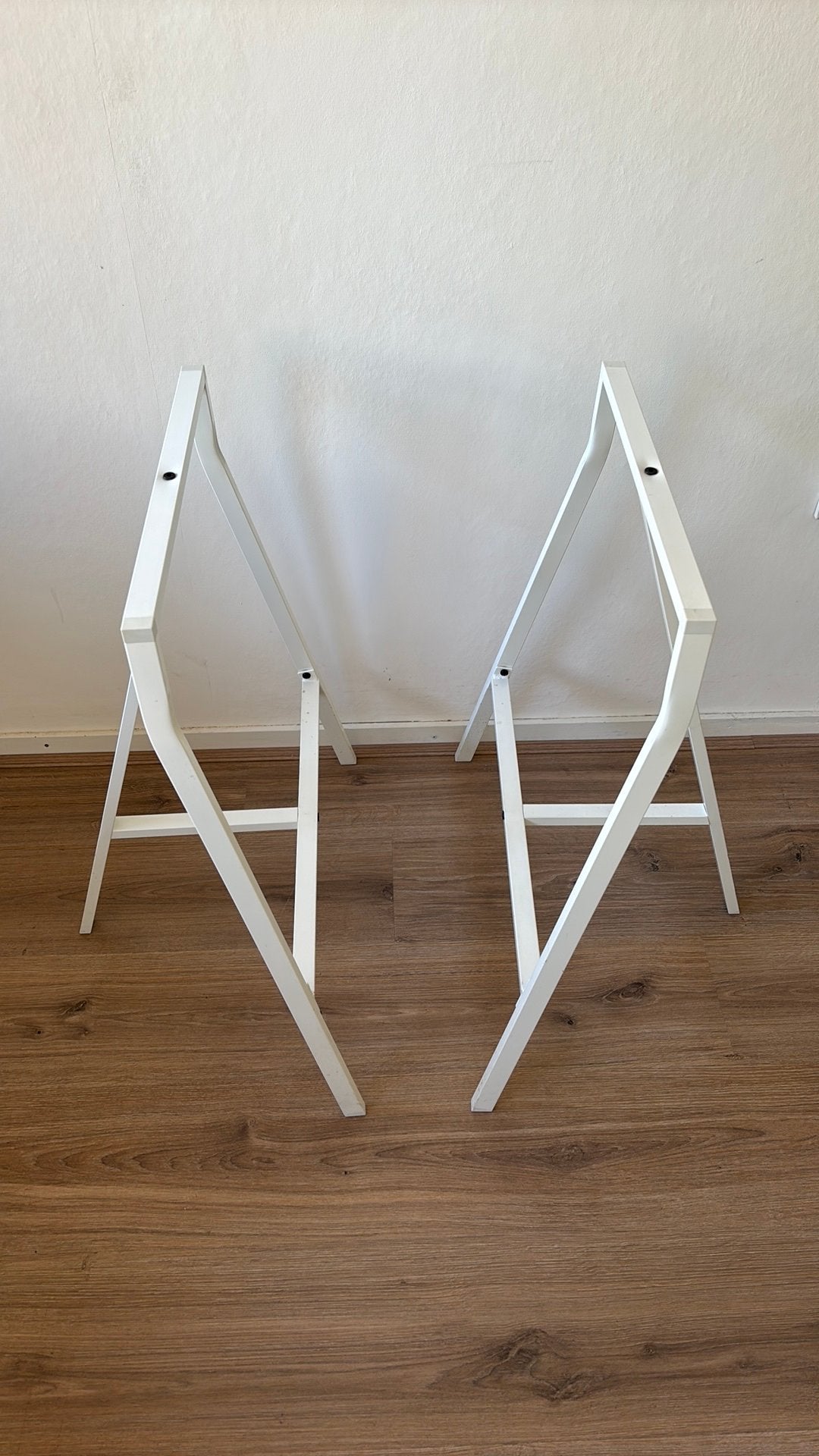 Ikea schragen wit, Ophalen, Zo goed als nieuw, Rechthoekig, 50 tot 100 cm