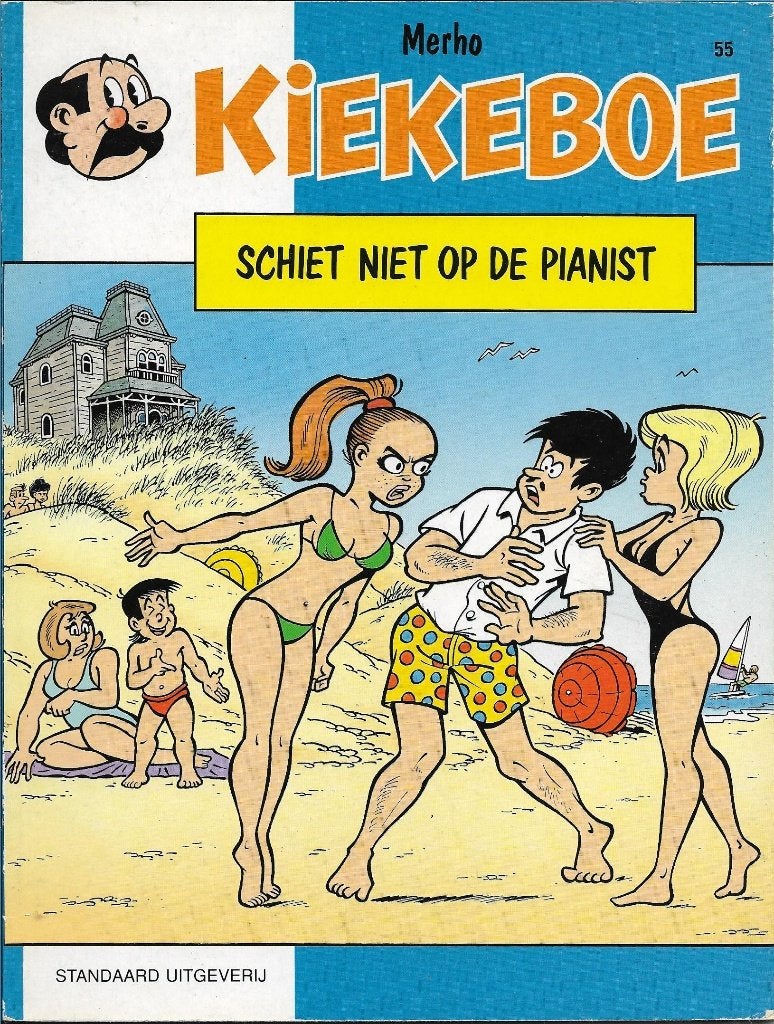 Kiekeboe - Schiet niet op de pianist, Boeken, Eén stripboek, Ophalen of Verzenden, Gelezen