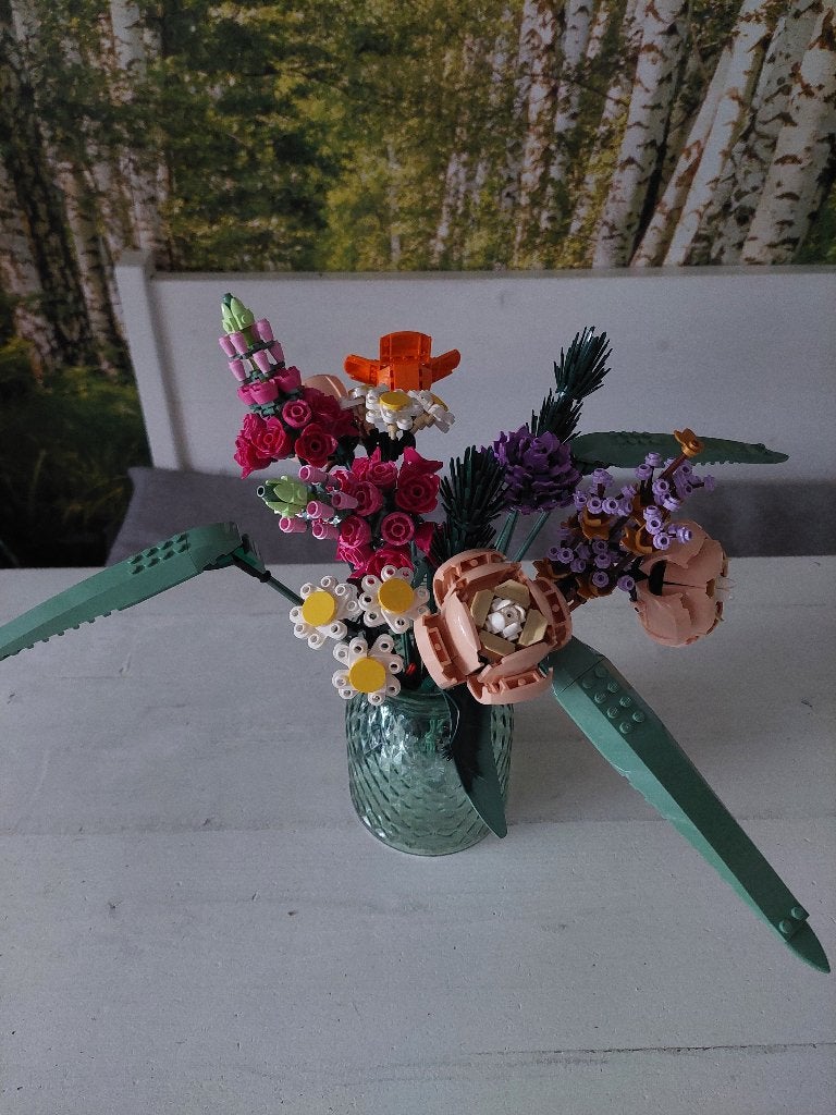 Lego Bloemen 10280, Kinderen en Baby's, Speelgoed | Duplo en Lego, Lego, Compleet, Ophalen of Verzenden, Complete set