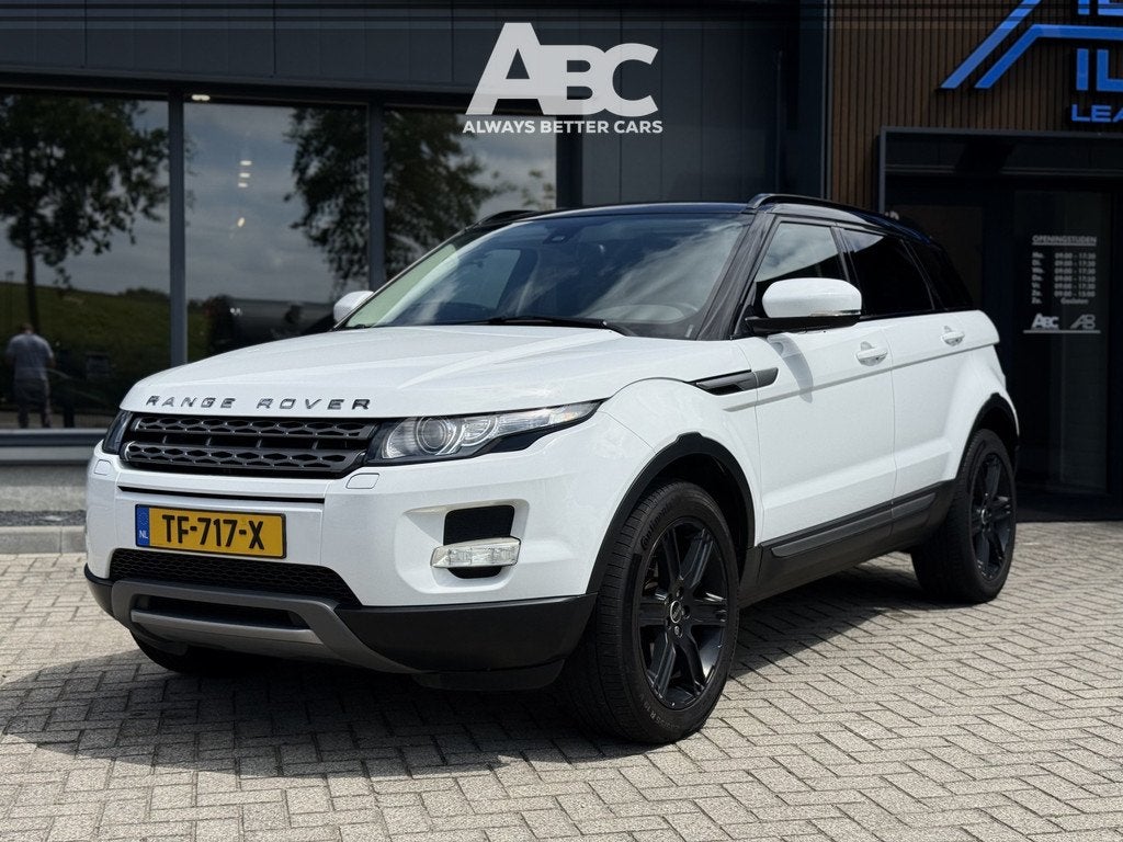 Land Rover Range Rover Evoque 2.2 TD4 4WD Pure (bj 2012), Auto's, Land Rover, Euro 5, Beige, 150 pk, Wit