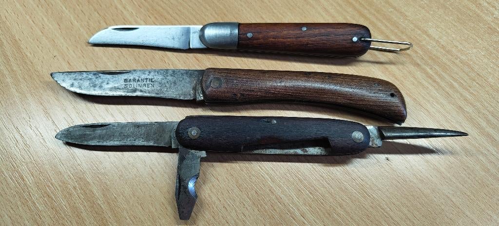 zakmes x3 oud, Verzenden, Gebruikt