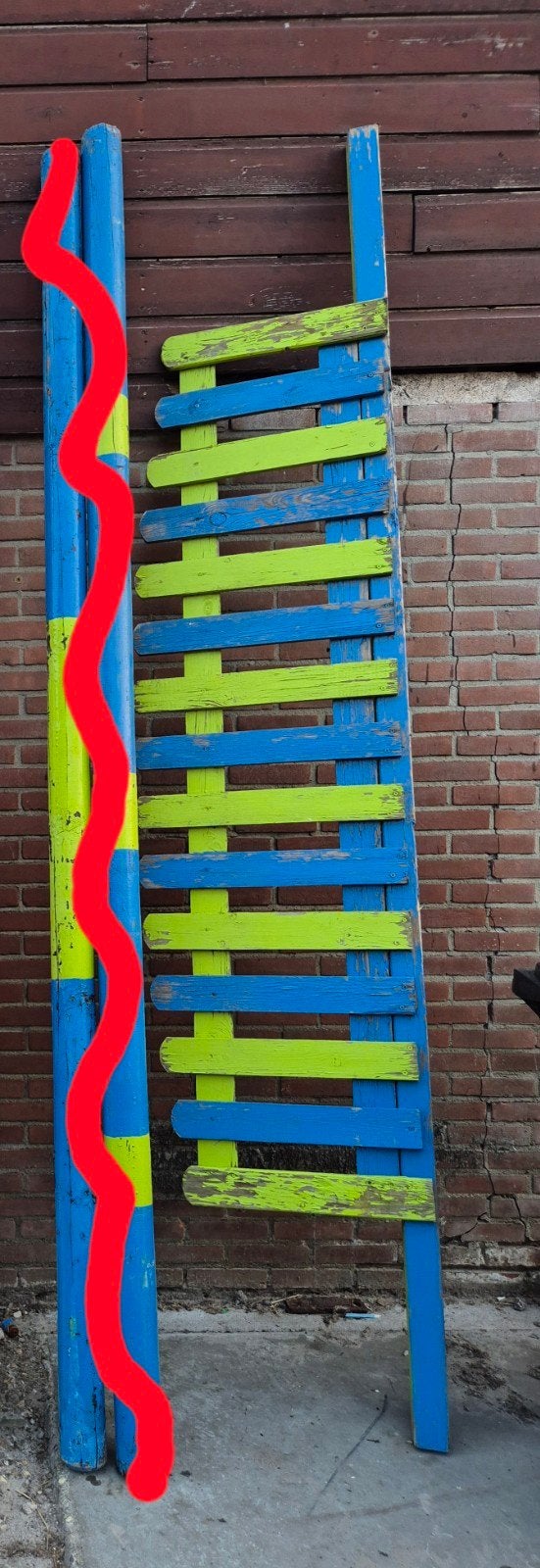 Hindernis balken onderzethek, Dieren en Toebehoren, Ophalen of Verzenden, Gebruikt, Springen