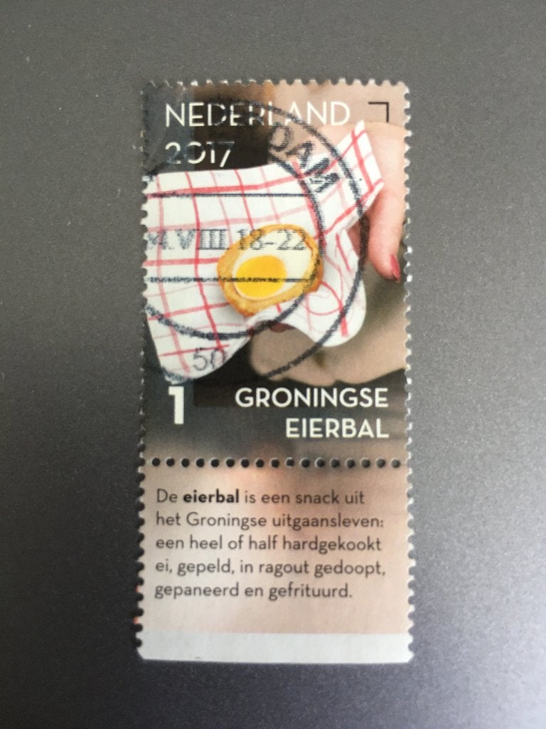 BLOM 2196 Nede 2017 NVPH 3547 Groningse Eierbal - gestempeld, Ophalen of Verzenden, Na 1940, Gestempeld