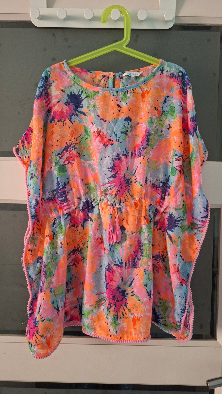 Primark Meisjes Kaftan - Kleurrijk Tie-Dye Patroon, Overige typen, Meisje, Ophalen of Verzenden, Zo goed als nieuw