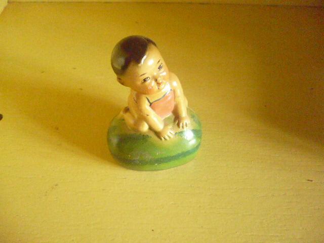 Mie18<>oude stenen puntenslijper 9 cm hoog, Antiek en Kunst, Curiosa en Brocante, Verzenden