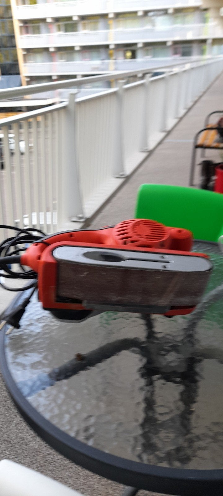 Xceed bandschuurmachine 800W, Doe-het-zelf en Verbouw, Gereedschap | Schuurmachines, Ophalen, Gebruikt, 600 tot 1200 watt, Bandschuurmachine