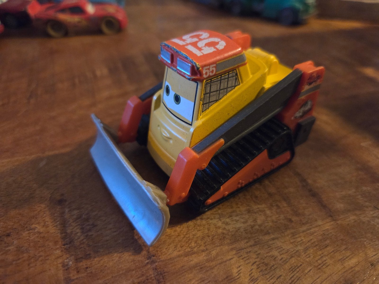Disney Cars shovel, Ophalen