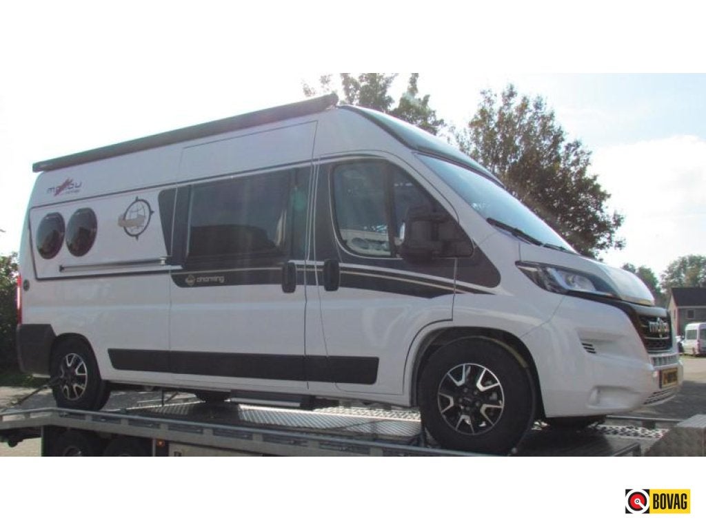 Malibu Diversity GT Skyview 600 DB K Dwarsbed, Caravans en Kamperen, Campers, Elektrische ramen, Douche, Malibu, Fiat