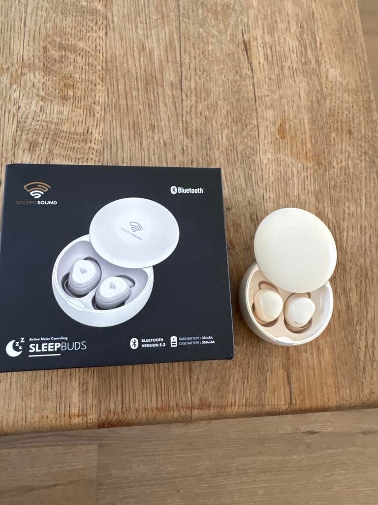 Golden Sound Sleepbuds - Draadloze Oordopjes met ANC, Audio, Tv en Foto, Koptelefoons, Ophalen of Verzenden, Zo goed als nieuw