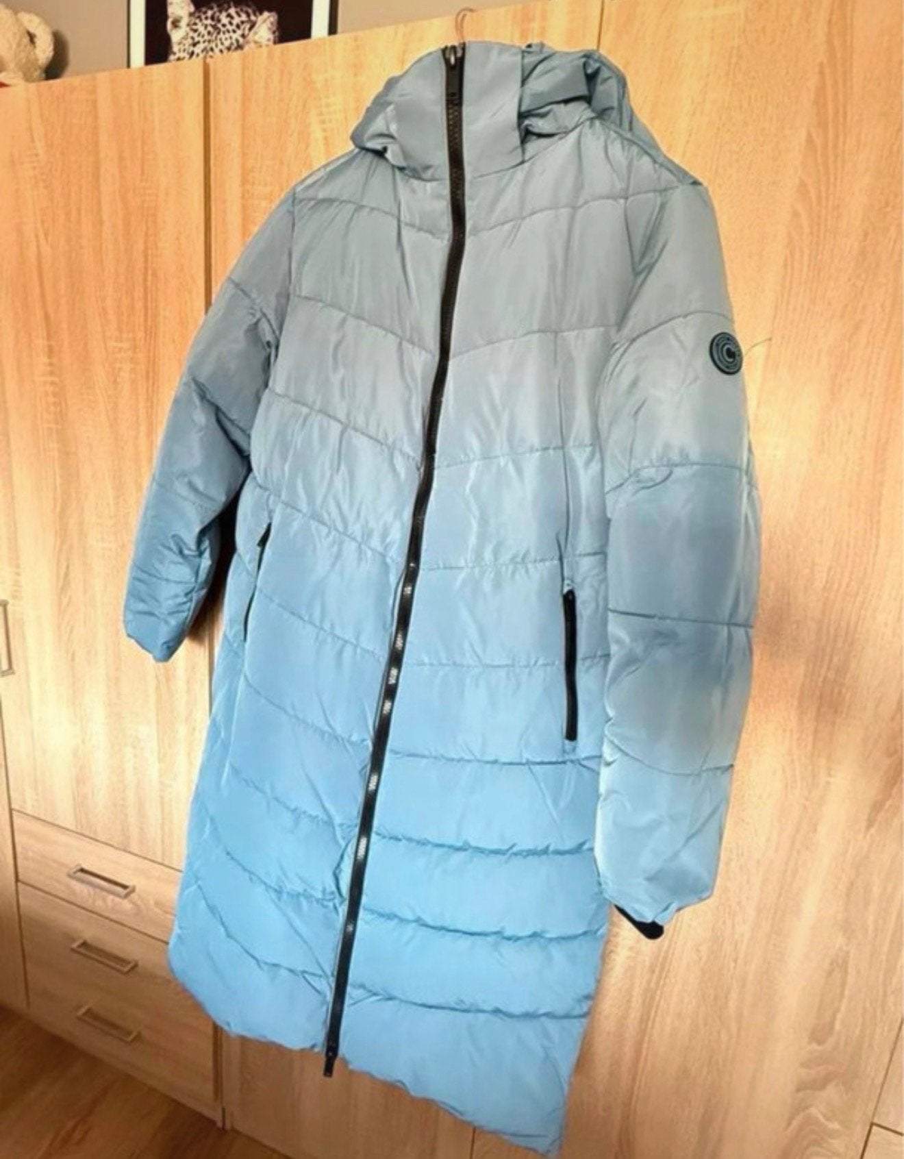 Cars dames winterjas, Ophalen of Verzenden, Zo goed als nieuw, Maat 42/44 (L), Blauw