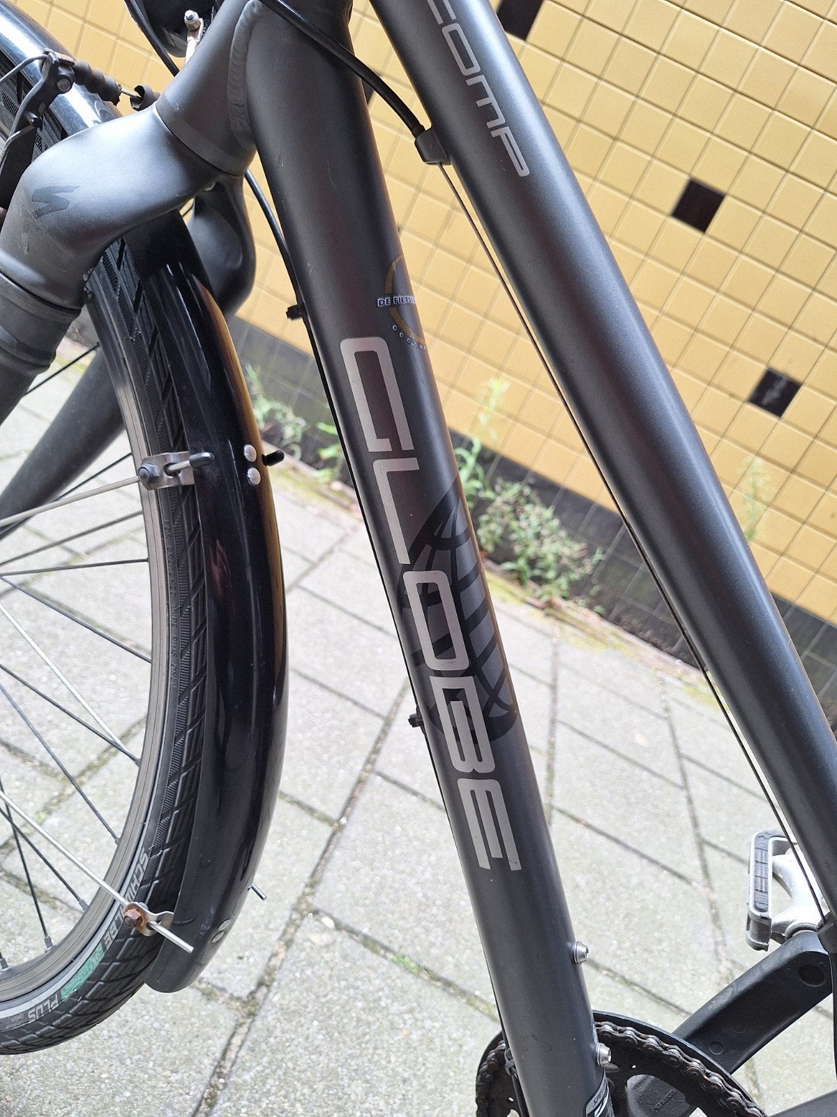 Cube Comp damesfiets met 8 versnellingen, Overige merken, Terugtraprem, Gebruikt, Versnellingen