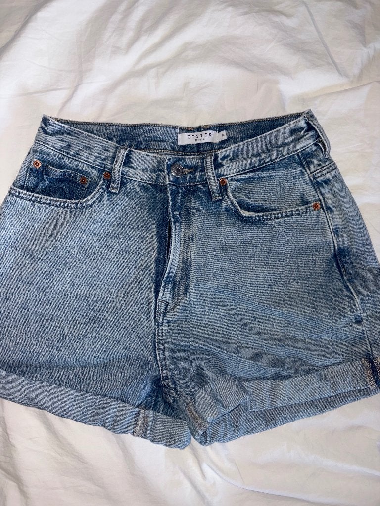 Costes Denim broekje maat: M, Zo goed als nieuw, W30 - W32 (confectie 38/40), Costes, Verzenden