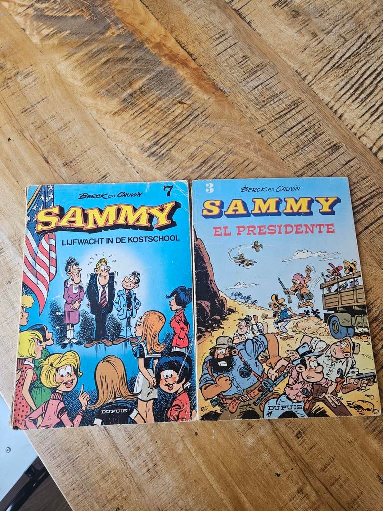 Sammy stripboeken 3 en 7, Boeken, Stripboeken, Meerdere stripboeken, Ophalen of Verzenden, Gelezen