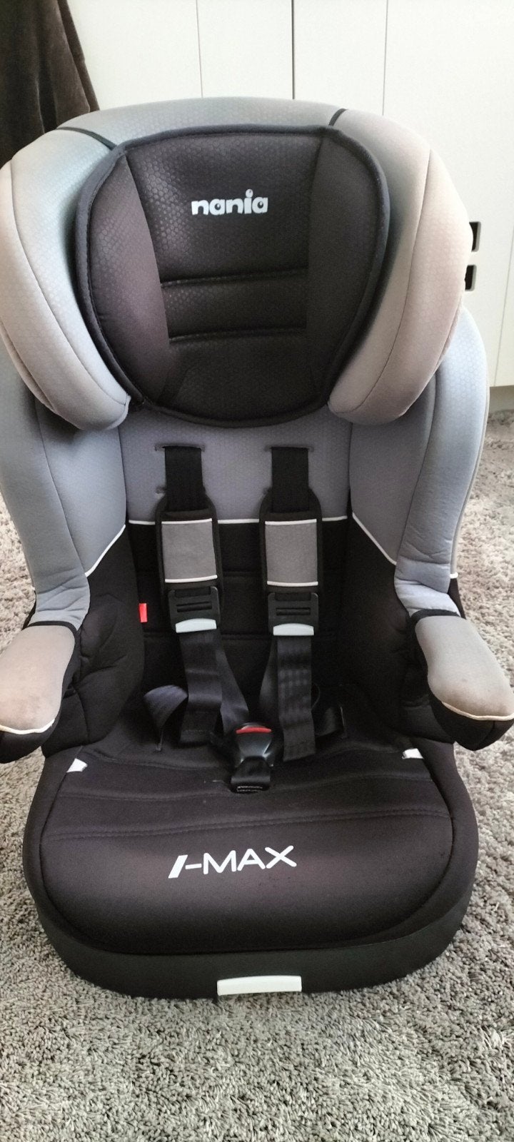 Nania I-Max Autostoel 9-36kg - Veilig en Comfortabel, Kinderen en Baby's, Overige merken, Verstelbare rugleuning, Ophalen of Verzenden