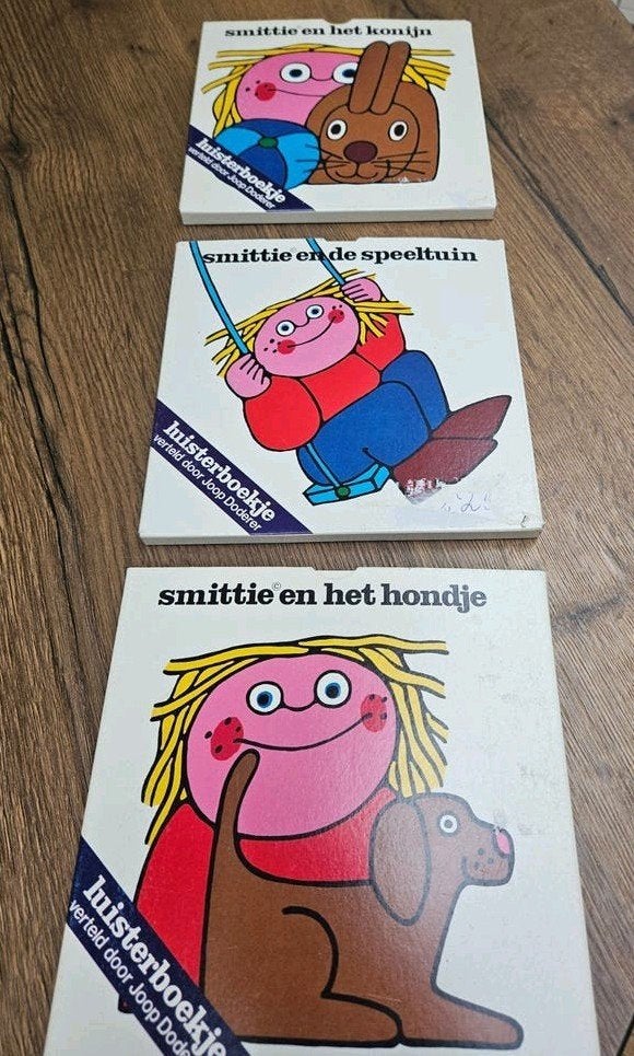 Smittie Luisterboekjes met Plaatjes - Vintage Collectie, Boeken, Ophalen of Verzenden, Gelezen, Joop Doderer, Fictie