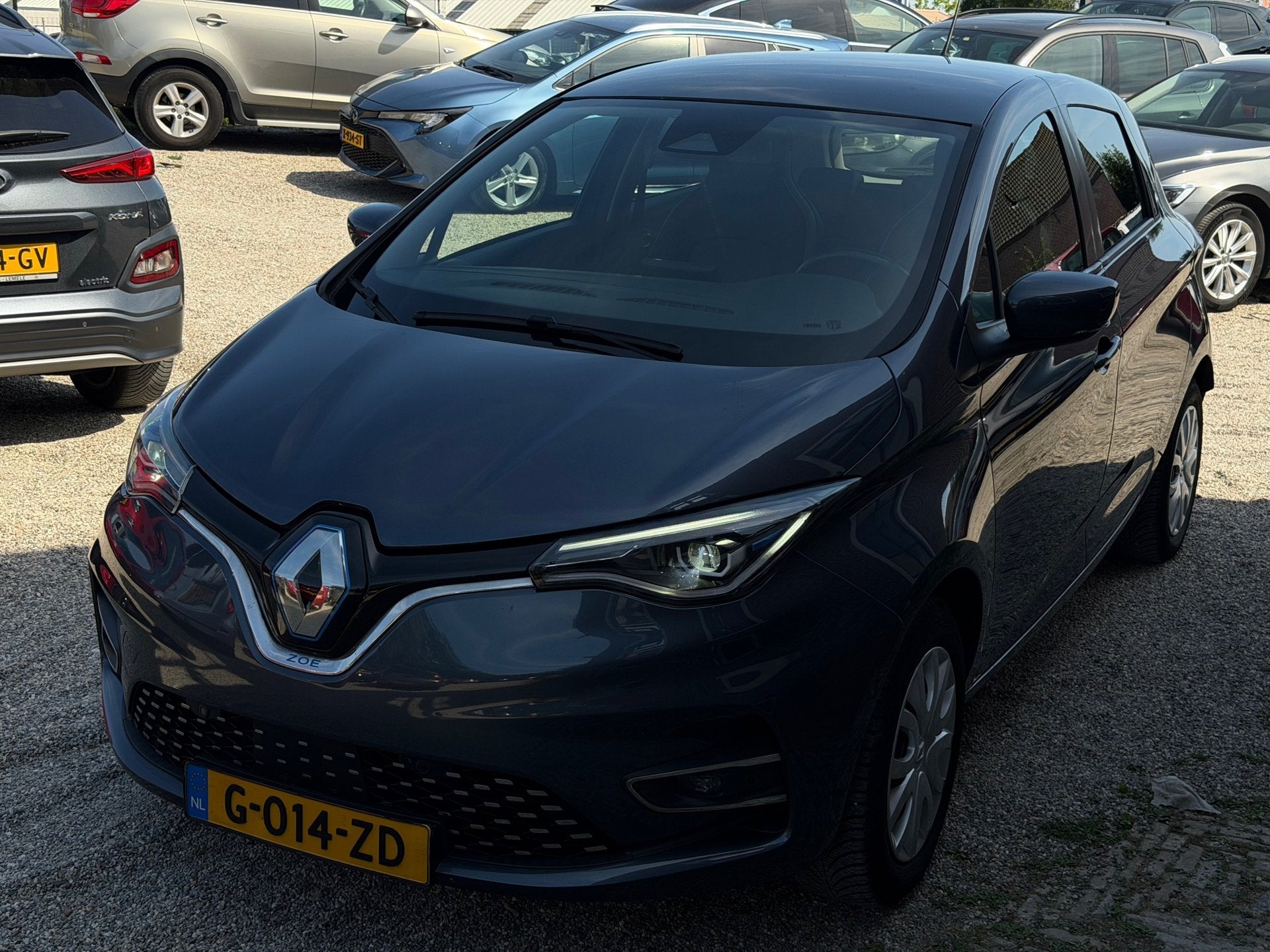 Renault ZOE R135 Intens Business 52 kWh SOH 90.5% KoopAccu G, Auto's, Renault, 136 pk, Gebruikt, Leder en Stof, Origineel Nederlands