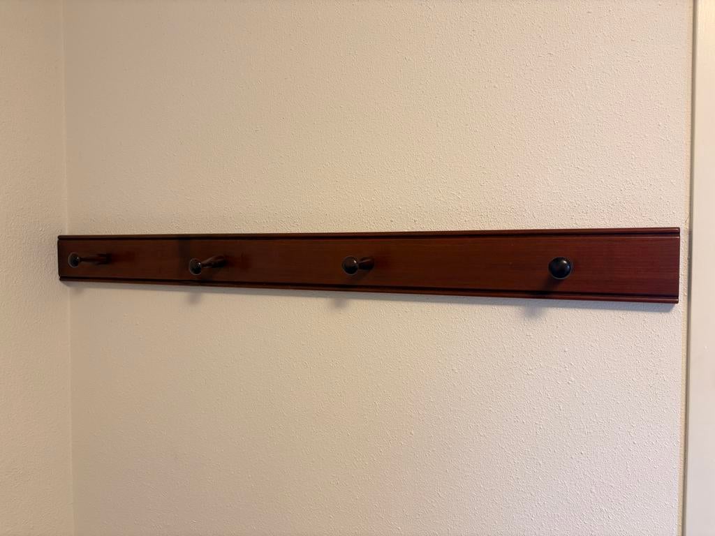 Kersenhouten kapstok van Merkelbach, Gebruikt, 100 tot 150 cm, Hout, Ophalen