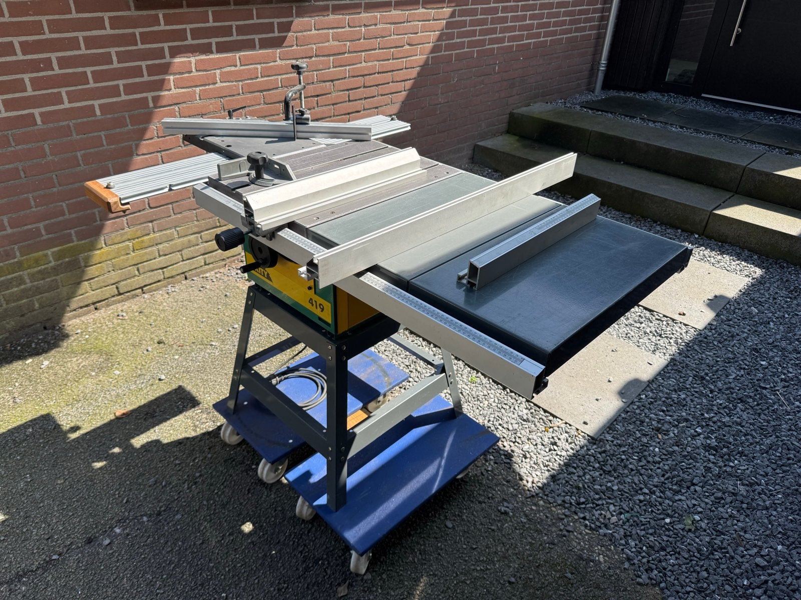 Kity 419 Zaagtafel Freud zaagblad - glijtafel - cirkelzaag, Doe-het-zelf en Verbouw, Ophalen, Gebruikt, Cirkelzaag, 30 tot 70 mm