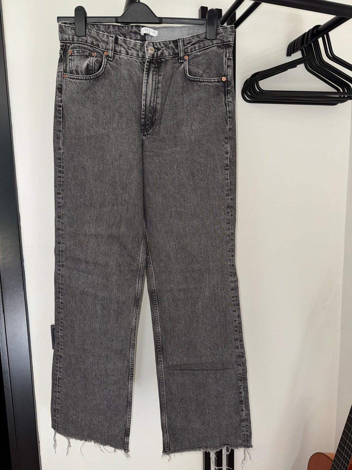 Loavies grijze jeans, Ophalen of Verzenden, Zo goed als nieuw, Grijs, W33 - W36 (confectie 42/44)