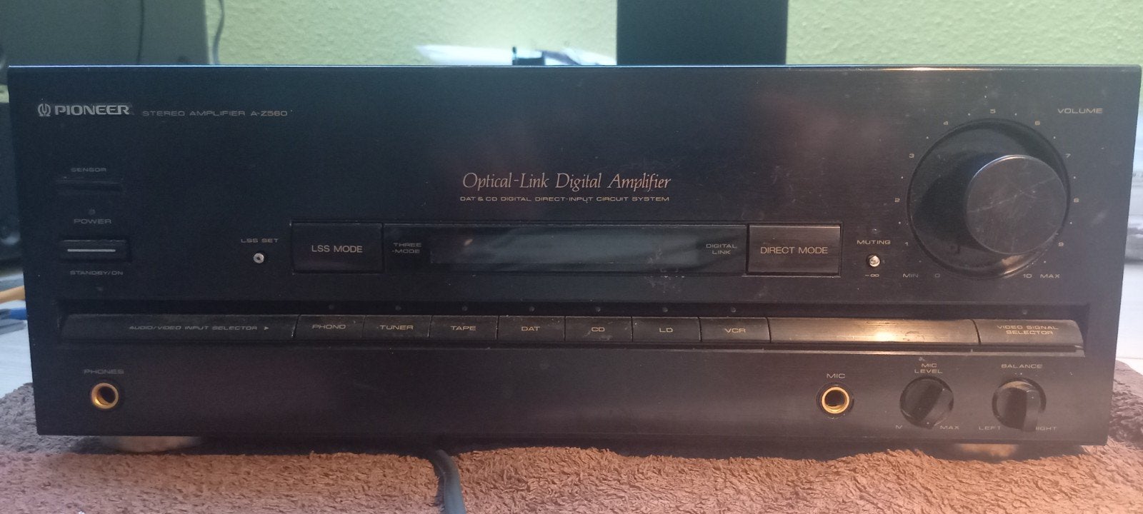 Pioneer A-Z560 Optical-Link Digital Amplifier, Audio, Tv en Foto, Versterkers en Receivers, Ophalen, 60 tot 120 watt, Pioneer