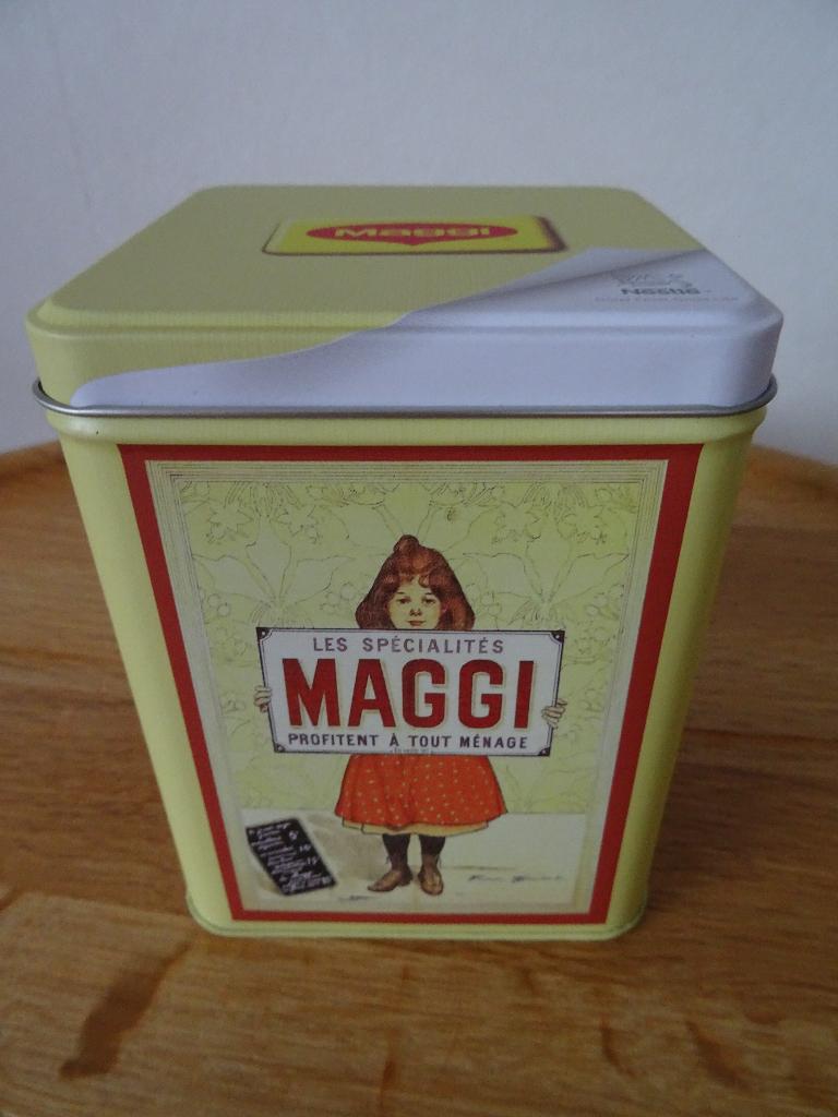blik van Maggi, Verzamelen, Blikken, Ophalen of Verzenden, Zo goed als nieuw, Overige, Overige merken