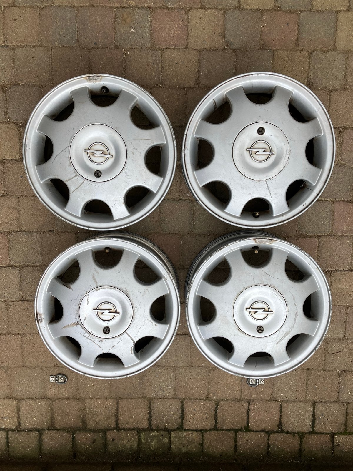 Originele Opel Corsa B Velgen (bj. 2000) - 14 inch, Ophalen, Gebruikt