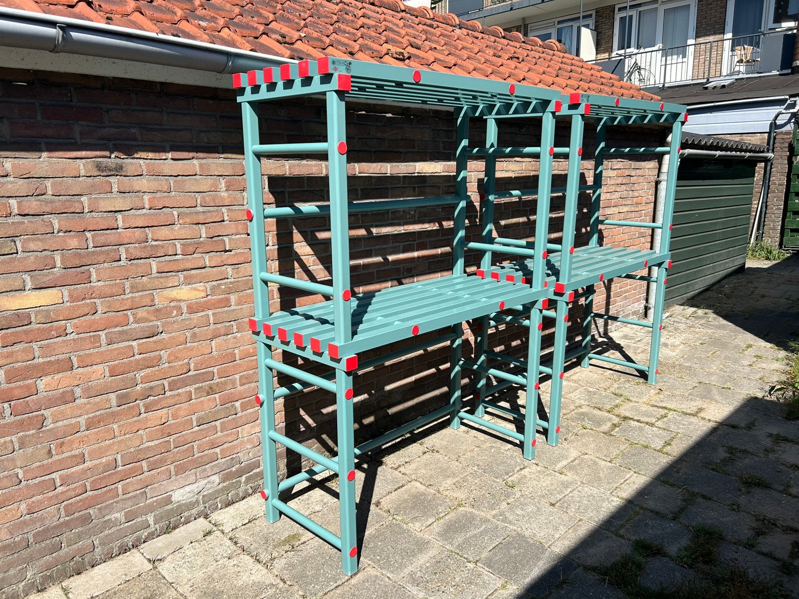 2 x REA koelcel stelling / rek. HACCP, Ophalen, Zo goed als nieuw