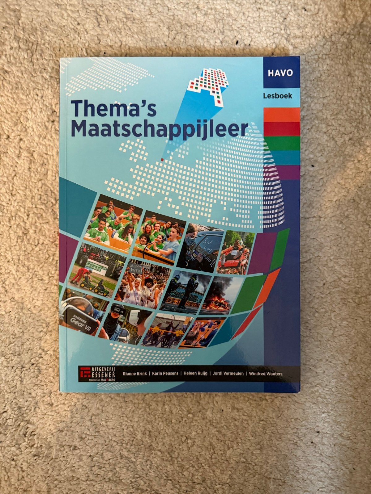 Thema's Maatschappijleer HAVO Lesboek - Zo goed als nieuw, Verzenden, Zo goed als nieuw, HAVO, Maatschappijleer