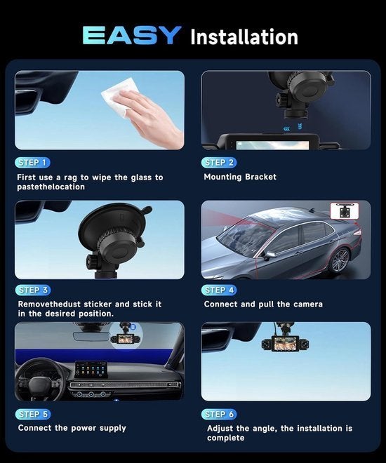 1080P Dashcam – Auto Camera – Drive Recorder, Corvance B.V., Verzenden, Nieuw, Corvancebol@gmail.com