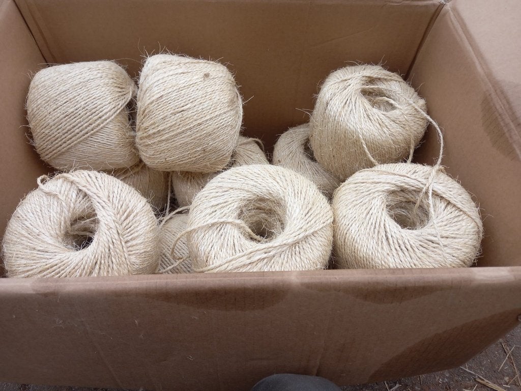 Touw diverse bollen, Ophalen of Verzenden, Gebruikt, Overige typen