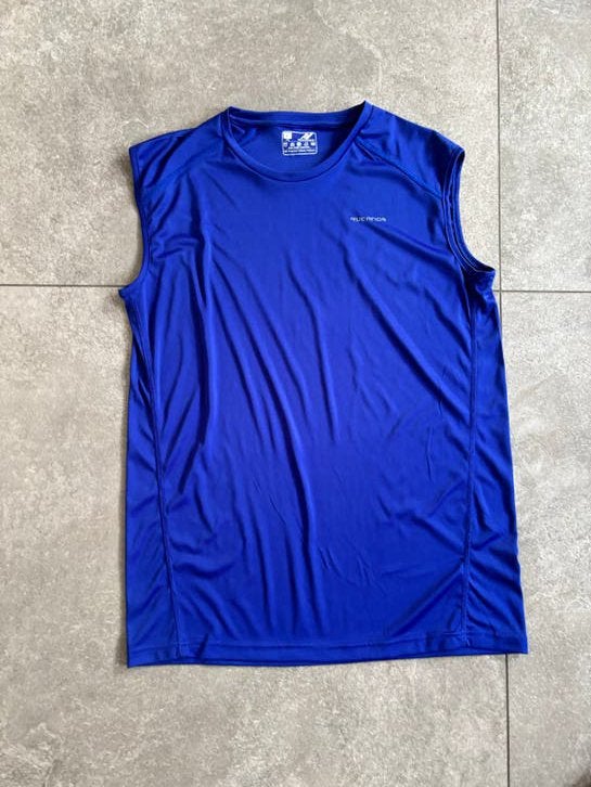 Rucanor Sportshirt - Maat L - Blauw, Maat 42/44 (L), Verzenden, Blauw, Fitness of Aerobics