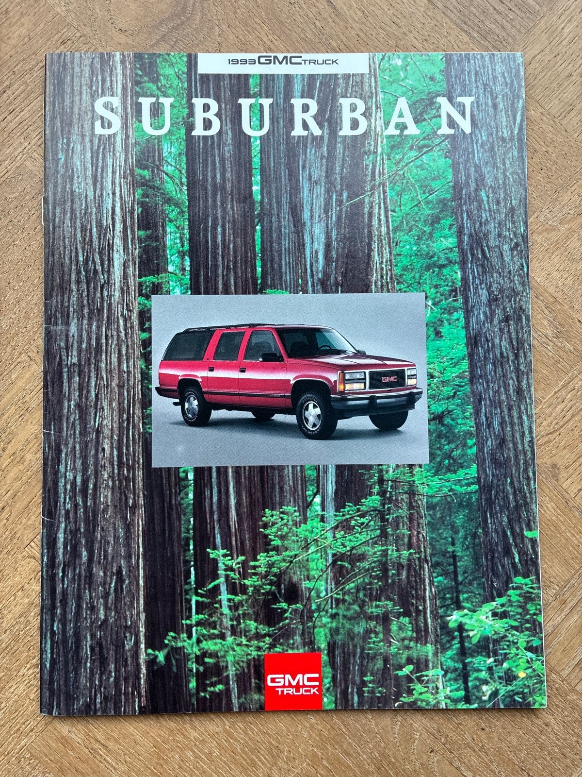 1993 GMC Suburban brochure, Verzenden, Zo goed als nieuw, Overige merken