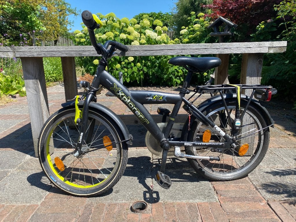 Loekie Xplorer 18 inch jongensfiets, Ophalen, Terugtraprem, Loeki, 16 tot 20 inch