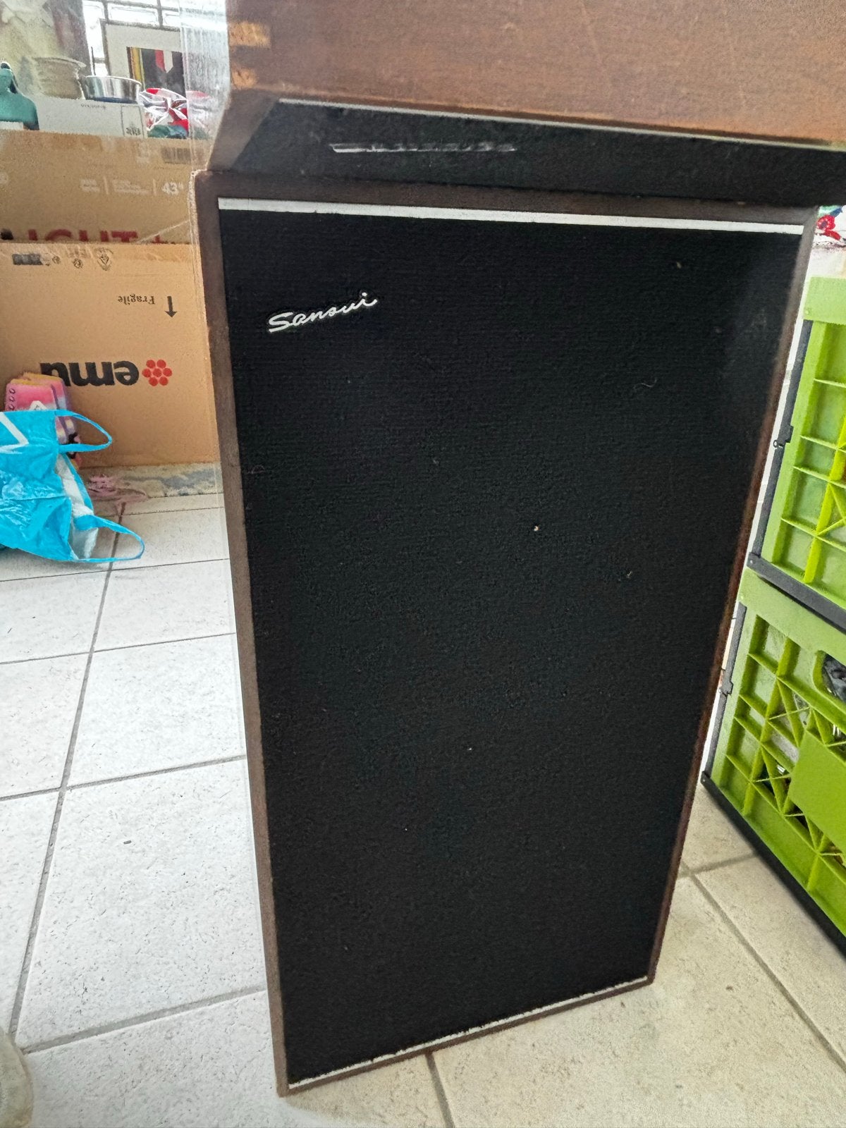 Sansui ES-200 Vloerstaande Luidspreker, Ophalen of Verzenden, Gebruikt, Vloerstaande luidspreker, Overige merken