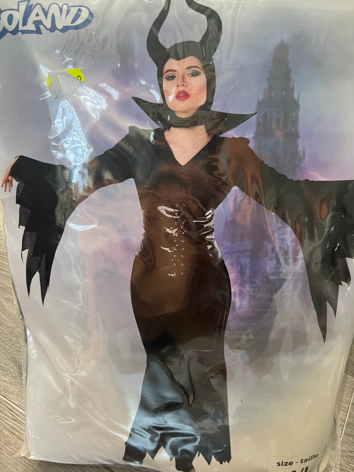 Maleficent kostuum M/L - Halloween/Carnaval, Kleding | Dames, Maat 38/40 (M), Nieuw, Ophalen of Verzenden, Halloween