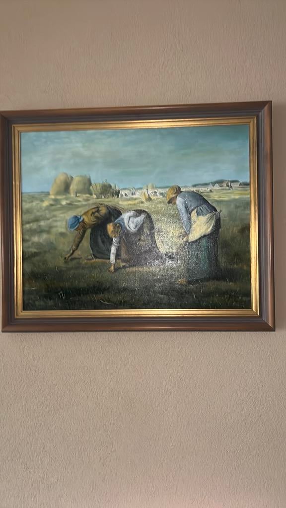 Te koop schilderij, Ophalen