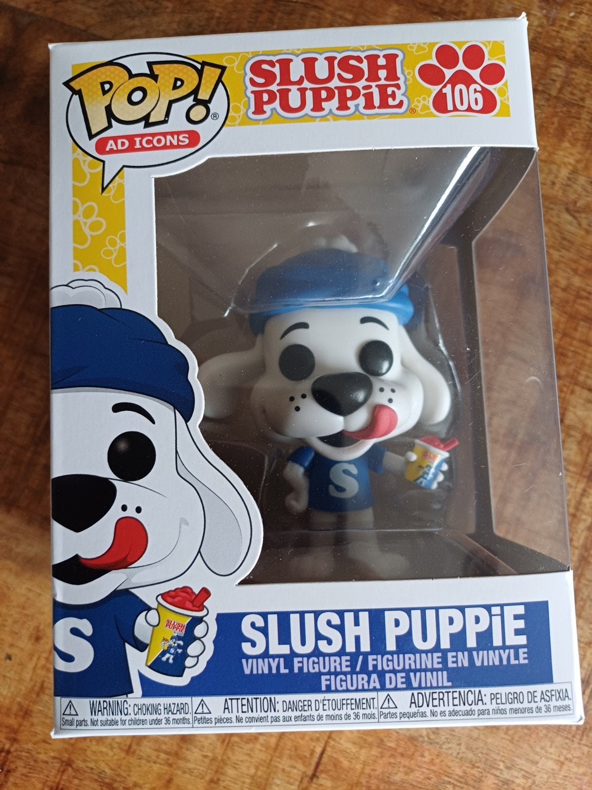 Funko Pop! AD Icons – Slush Puppie #106, Ophalen of Verzenden, Nieuw