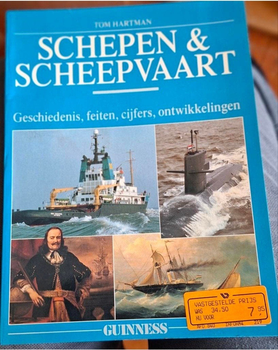 Guinness Schepen & Scheepvaart - Geschiedenis, feiten, cijf, Ophalen of Verzenden, 20e eeuw of later, Zo goed als nieuw, Tom Hartman