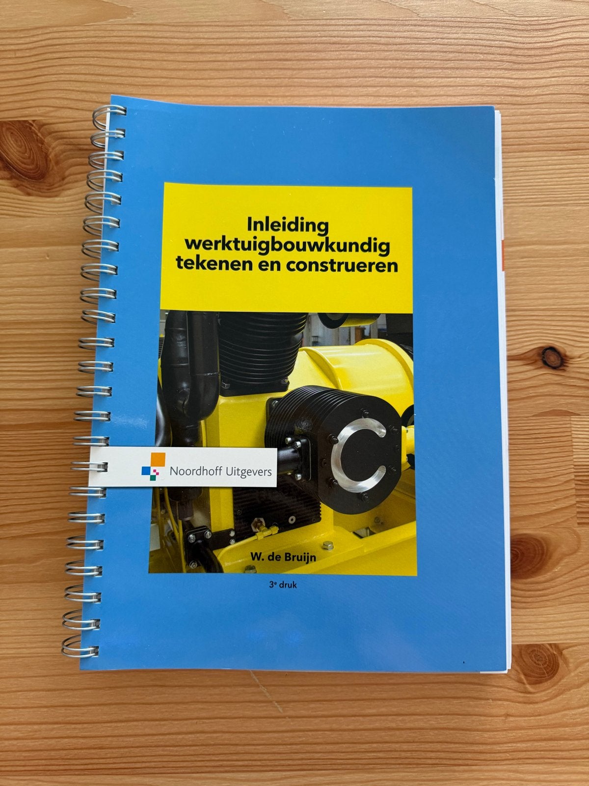 Inleiding werktuigbouwkundig tekenen en construeren, Boeken, Studieboeken en Cursussen, Ophalen, Beta, Zo goed als nieuw, HBO