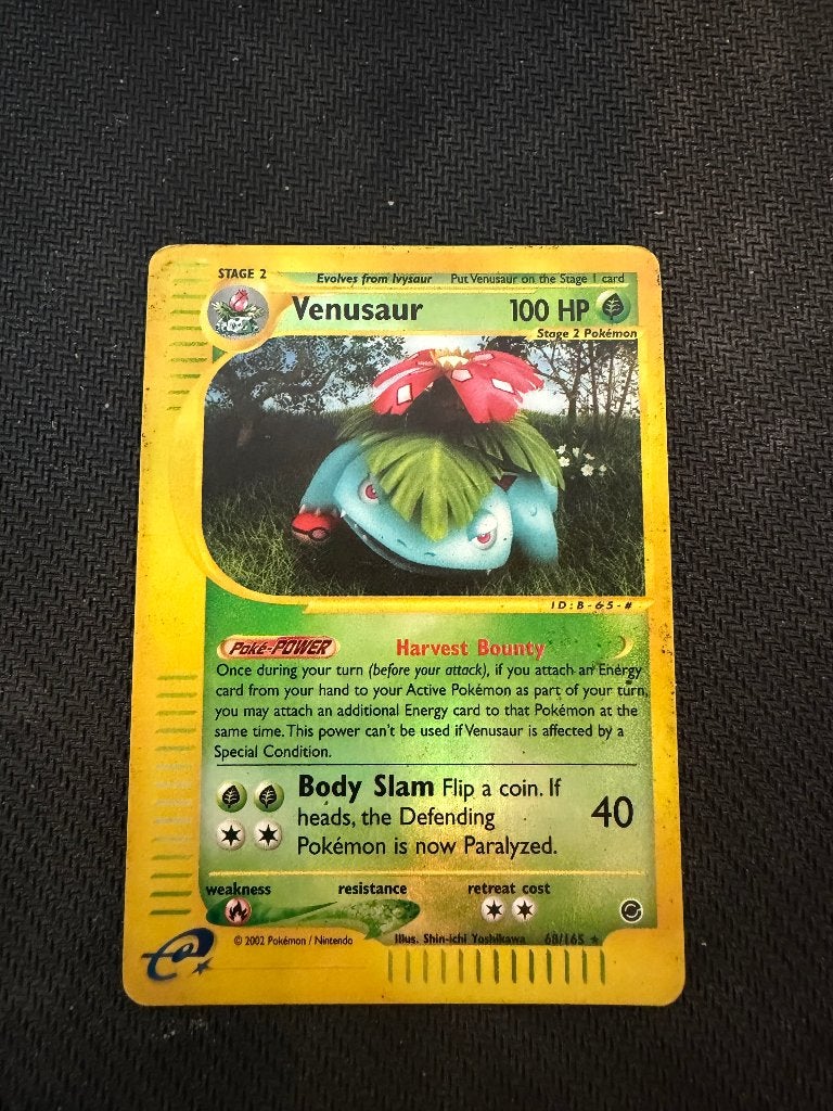 Venusaur (EX 68) Reverse holo pokemon, Ophalen of Verzenden, Zo goed als nieuw, Losse kaart