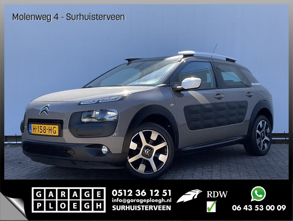Citroën C4 Cactus 1.2 VTi Shine Cruise Camera Clima Bluetoo, Auto's, Voorwielaandrijving, Euro 5, Gebruikt, 31 €/maand