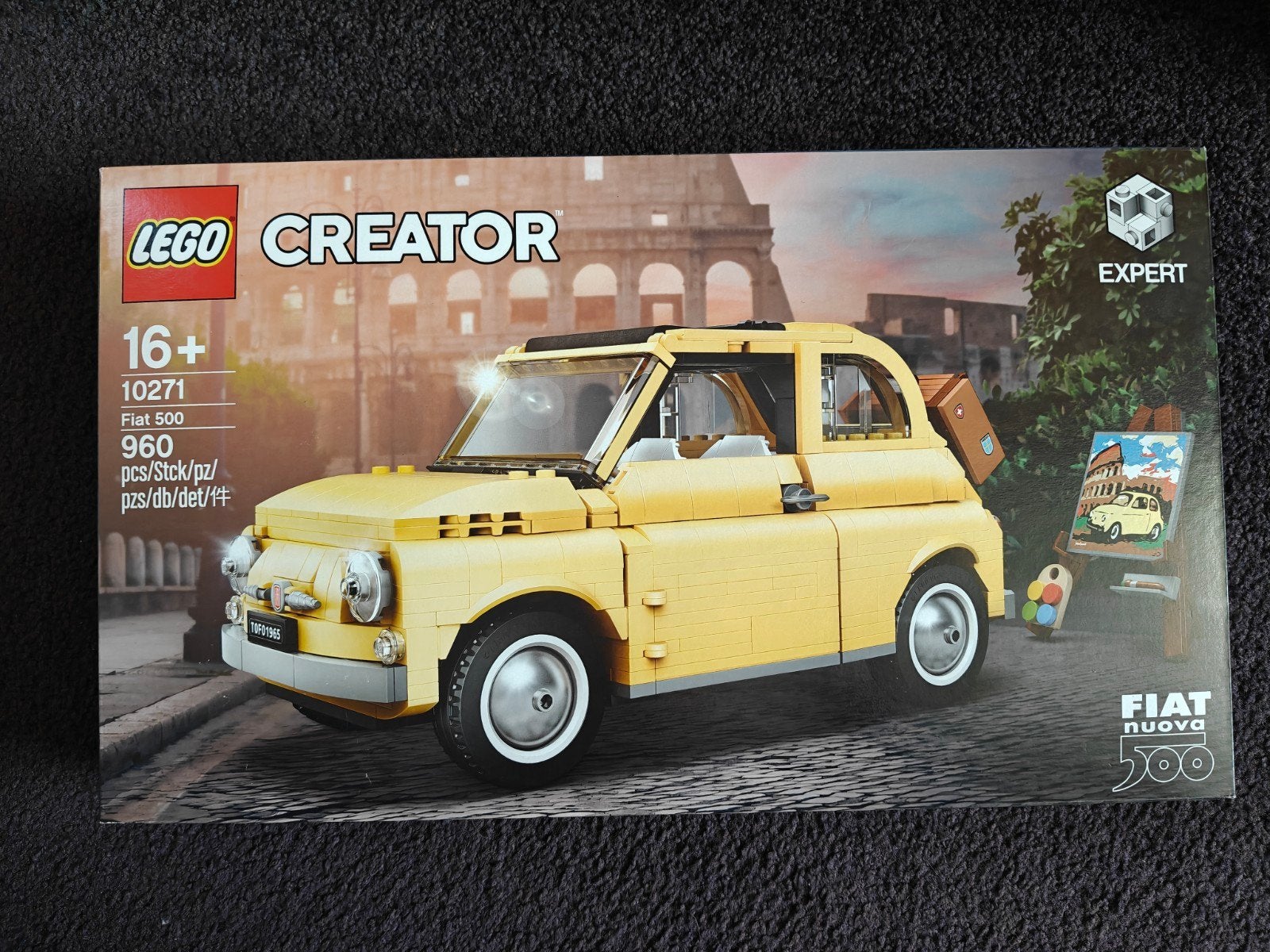 LEGO Creator Expert Fiat 500 (10271) - Nieuw in doos, Ophalen, Lego, Nieuw, Ongeopend/sealed