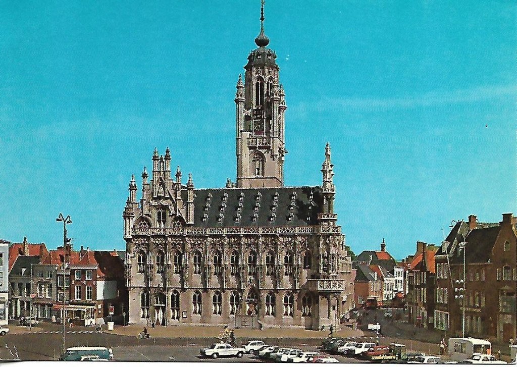 Middelburg- -Stadhuis., Verzenden, 1980 tot heden, Gelopen, Zeeland