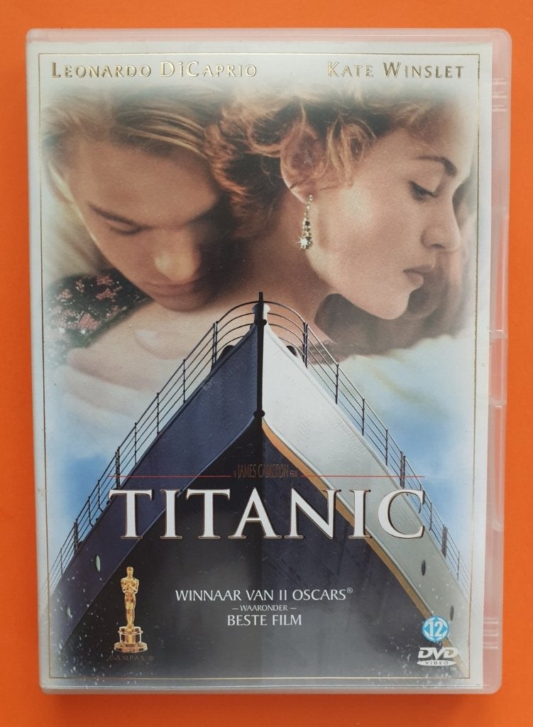 DVD Titanic.Met o.a. Leonardo DiCaprio & Kate Winslet., Waargebeurd drama, Nederlands, Vanaf 9 jaar, Ophalen of Verzenden