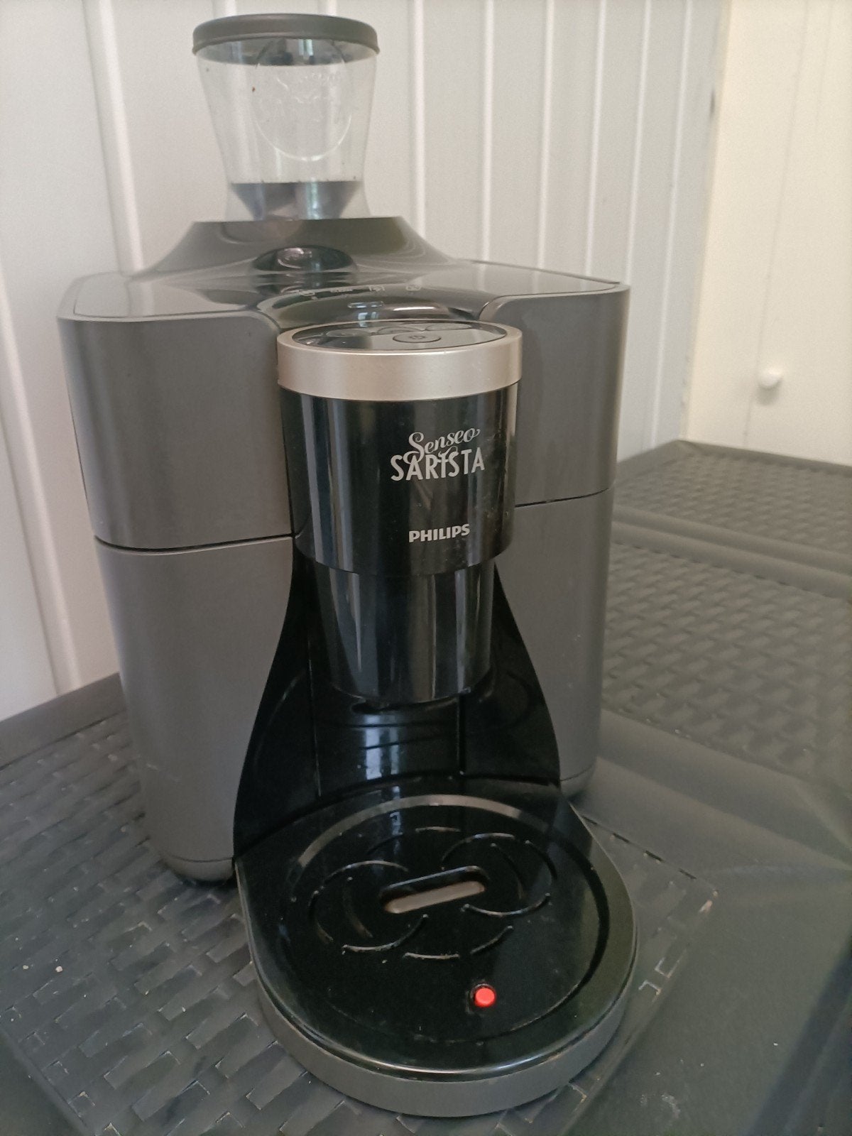 Senseo sarista bonen machine, Ophalen