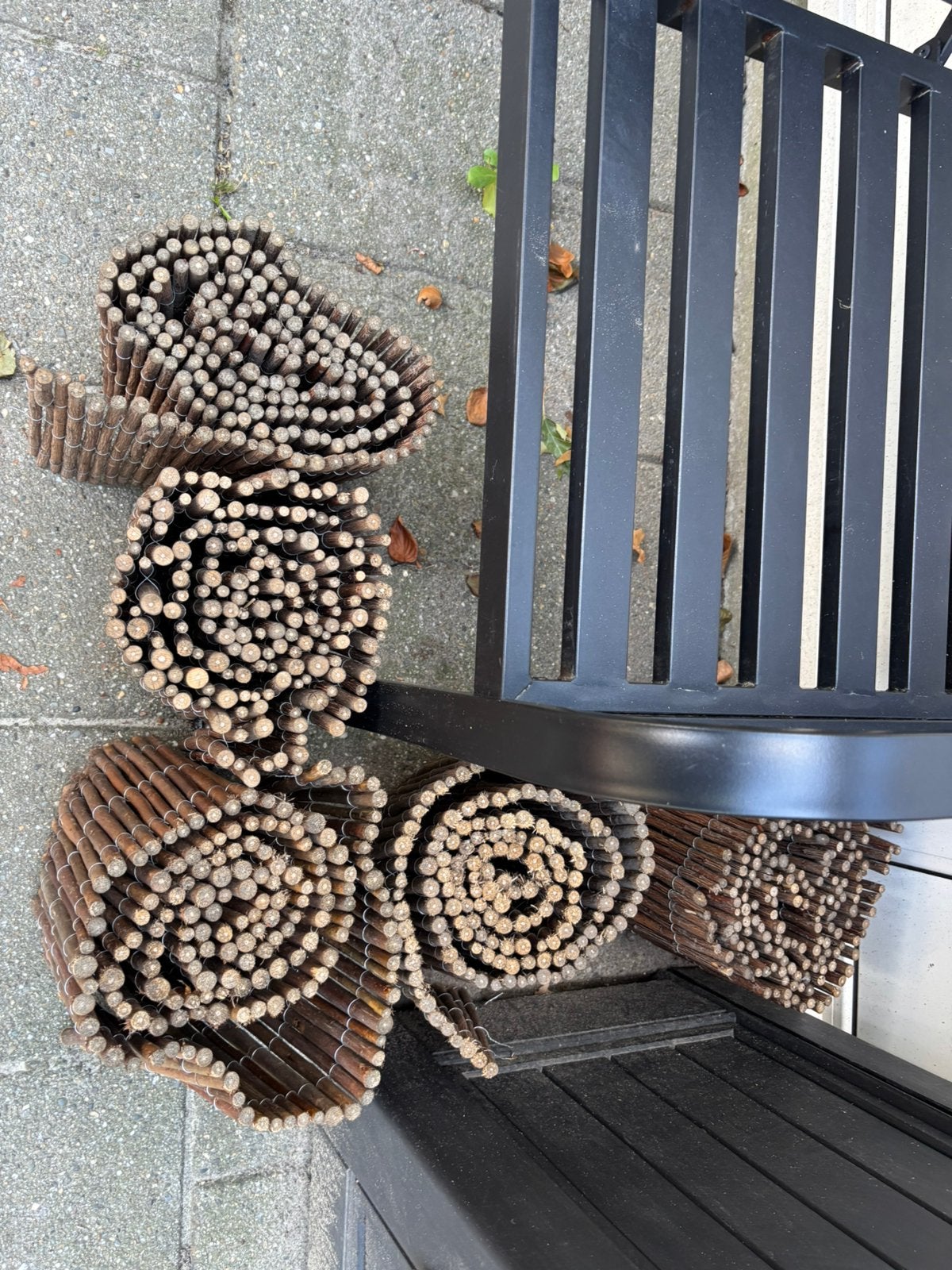 Houten hekjes/ border/ plantenbak, Ophalen of Verzenden, Zo goed als nieuw, Rechthoekig, Hout