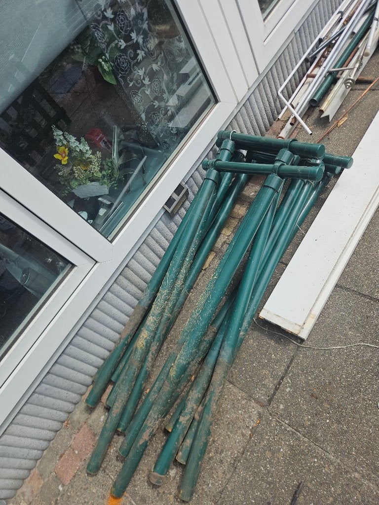 hekjes 6x, Tuin en Terras, Tuinhekken en Hekwerk, Ophalen, Gebruikt, IJzer, Overige typen