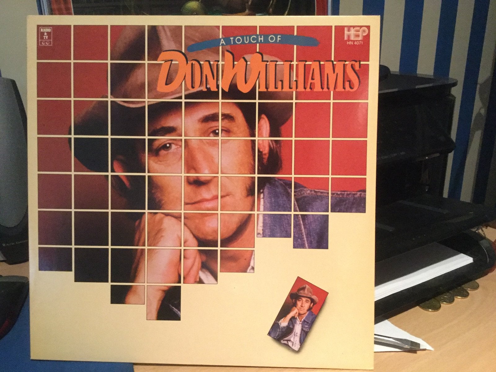 Don Williams- a touch of….LP., Cd's en Dvd's, Vinyl | Country en Western, Ophalen of Verzenden, Zo goed als nieuw, 12 inch