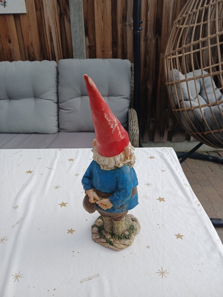 Te koop Rien Poortvliet tuinkabouter, Ophalen of Verzenden, Gebruikt, Steen, Tuinkabouter